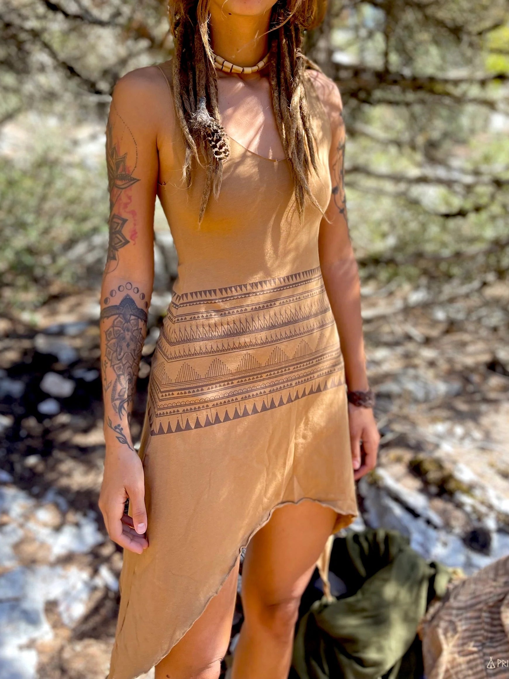 Organic Cotton Pixie Pointy Dress